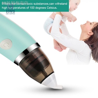 ☒HWS♣ Baby Electric Nasal Aspirator Safe Hygienic Automatic Snot Sucker Nose Clea