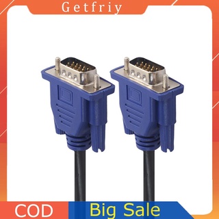 VGA HD 15Pin Male to Male Laptop Monitor Extension Cable Cord