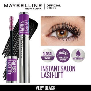 Maybelline Falsies Lash Lift Mascara (9.2 mL) - Black [Waterproof, Lenghtening, Lifted Lashes]