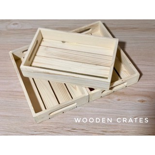 wooden crates organizer