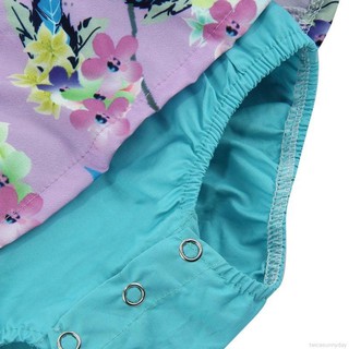 Baby Girls Fashion Romper Floral Cotton Kids Cute Bodysuit Jumper (7)