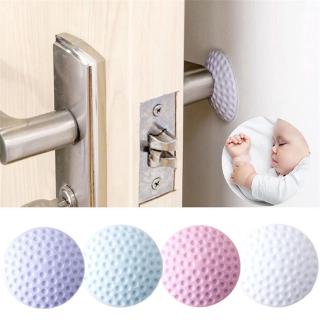 4colors Wall Thickening Mute Rubber Fender Handle Door Lock Protective Pad Home Wall Sticker