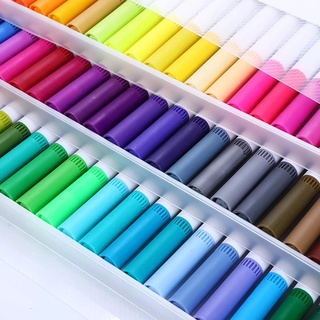 12/24/36/48 Colors Watercolor Brush Pen Colors Marker Pens Painting Drawing Art Supplies