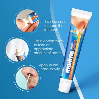 Rhinitis Sinusitis Treatment Ointment Refresh Nose Cold Cool Treat Nasal Congestion Herbal Plaster (6)