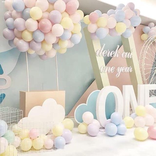 Balloons▫100pcs Size10 Macaron/Pastel Color Balloon（Prolatex）