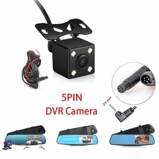 5pin 2.5mm 4led Rear View Camera Car Reverse Parking Cameras Front Cam