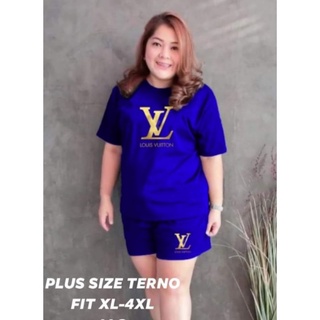 PLUS SIZE SHORT TERNO can fit XL to 4XL cotton spand
