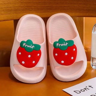 【Smile】 Baby Girls&Boy Summer Fruits Design Soft Sandals Kids Shoes Casual Fashion Cute Sandals