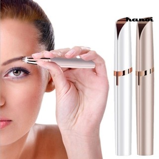 【GJ】Painless Women Electric Eyebrow Trimmer Epilator Face Chin Lip Nose Hair Remover (1)
