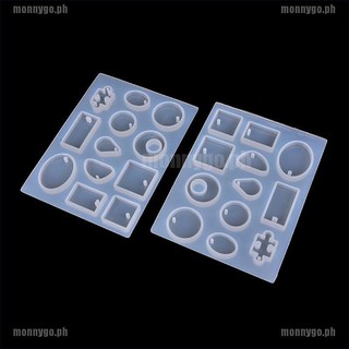 [MON]DIY Silicone Mold Resin Jewelry Making Mould Epoxy Pendant Craft Mould