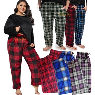 Unisex | Plus size | 100% Pranela Pajama | Cotton | With Pockets | Checkered | Korean Style | Fits (1)