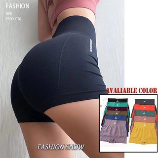 Women HighWaist sports shorts tight Peach hip-boosting Quick dry breathable fitness training yoga311