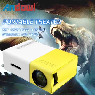 ❀❈❆Projector Portable Mini Home Theater Cinema 1080P HD Led Pocket Projector