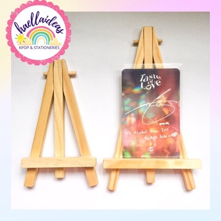 [on-hand] Photocard display stand/ toploader stand /Photocard easel/Mini wooden easel