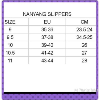 Shoes☬❆NANYANG SLIPPERS100PERCENT PURE RUBBER ORIGINAL MADE IN THAILAND. SLIPPERS ARE MEASURED IN IN