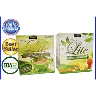 Lite Premium 16 IN 1 Green Coffee / Lemon Juice 10 SACHETS