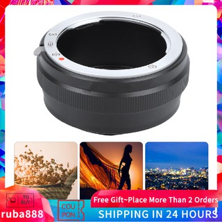 Ruba88 FOTGA Lens Mounting Adapter Ring Fit for Nikon F Mount Lenses to Canon EOSM Body