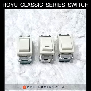 Royu Classic Series Switch LED RCS2 without LED RCS1 3 way Switch RCS3 Wiring Electrical Devices