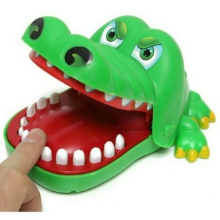 NEWSHOP Big Crocodile Mouth Dentist Bite Finger Game Toy Family Game