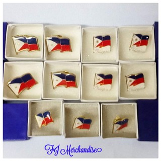 Philippine Flag Pin <Clutch Type>