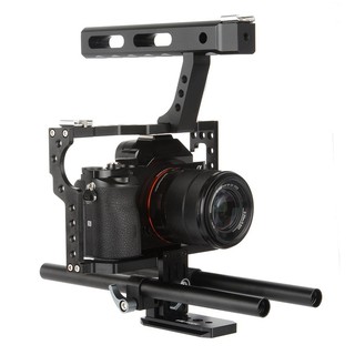 Rod Rig Camera Video Cage Handle Grip fits for Sony A7 (7)