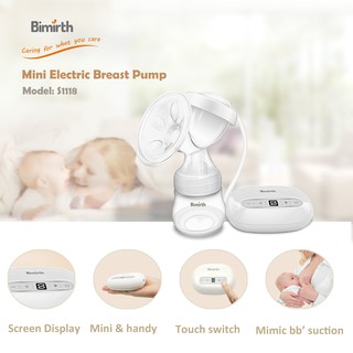 Unilateral electric breast pump, Level 9 bionic breast pump and Level 5 breast-feeding massage [BIMIRTH]