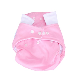 Newborn Baby Diaper Toddler Waterproof Nappy Adjustable Cloth Diaper (Random Color)