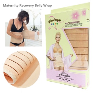 Postpartum recovery support belly band