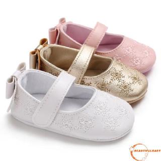 BღBღBaby Newborn Toddler Girl Crib Shoes Pram Soft Sole