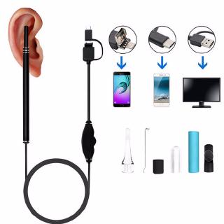 Coolplays 3-in-1 Visual Ear Spoon Android USB Type-c Ear Cleaning Tool With Mini LED Camera Pen (4)
