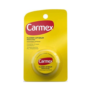 Carmex Medicated Lip Balm Jar, Lip Protectant, 7.5g, EXP 02/2022