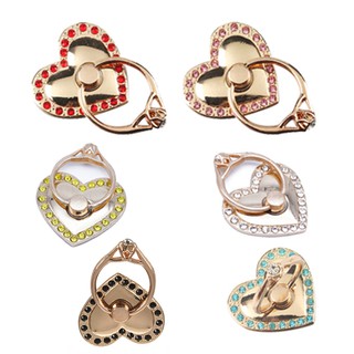 Fashion Heart-shape Universal Mobile Phone Ring Stent Cell Phone Ring Holder Fin