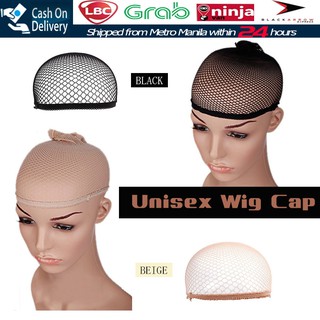 2Pcs Top Open Hairnets Ladies Elastic Wig Caps Unisex Hair Snood Hair Cap