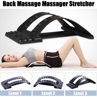Magnetic Pressure Points Lumbar Traction Orthotic Magic Back Support Stretcher Spine Stretcher