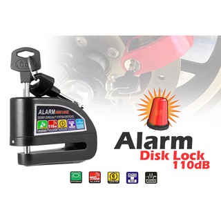 Alarm disk Lock ROAOPP Motorbike Anti-theft Alarm Wheel Disc Brake Security Safety Siren Motorcycle