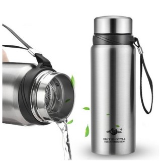 1000ML Large Capacity 304 Stainless Steel Vacuum Flask Thermos Keep Warm and Cold Bottle (9)