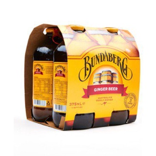Bundaberg Ginger Beer 4 x 375mL kqAl