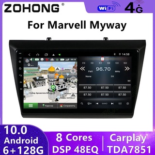 10.2 inch DSP 4G Android 10 For Lifan Marvell Myway Car Multimedia video player GPS navigation Radio (1)