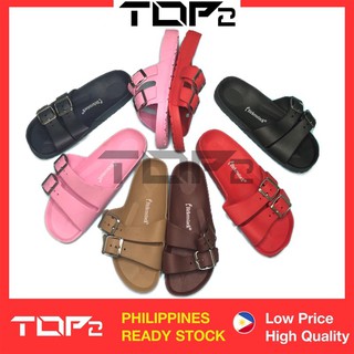 [TOP2] BIRKENSTOCK Slipper Two strap Slides Sandals Washable for Women Wholesale