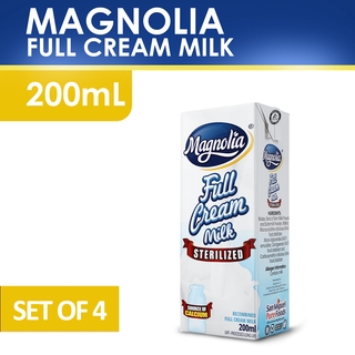 Magnolia Full Cream Milk (200ml) Set of 4