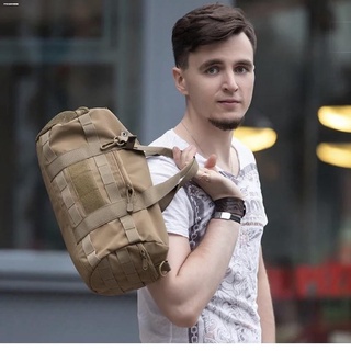 LUGGAGE BAG✸✎Kaiserdom Knight Camouflage Collection Mens Travel Bag Round Bag Traveling Bag Gym Bag