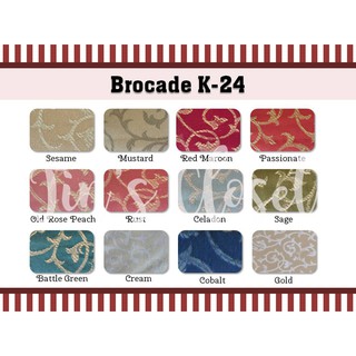 Brocade K-24 Fabric Tela Textile