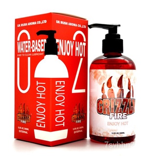 zxqr LiLi GRIZZLY Fire 120ml Warming Water Based Premium Personal Lubricant Vagina Anal Lube for Sex