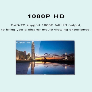 DVB-T/T2 Smart TV Box H.265 Digital HD 1080P USB2.0 Tuner Receiver Satellite Decoder TV Top Box For (9)