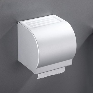 Home Care Supplies✸Waterproof space aluminum thickened toilet tissue box non-perforated toilet paper