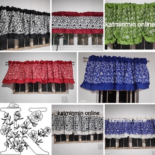 Tapal Valance Pinky vines design (KMRM Curtains)