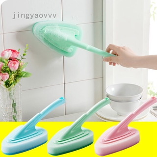 1PCS Home Supplies Multifunction Brush Sponge House Cleaning Long-handle Wall Floor Scourer Bathroom Bath Tub And Tile Scrubber