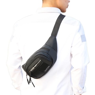 YESUN #X-28 Nylon Waterproof Men Travel Chest Bags Multi-pocket Waist Messenger Packs y0*