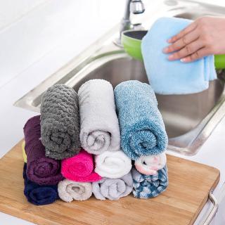 【HSP】Non-stick Oil Towel Dish Cloth Fiber Dish Cloth Dish Towel-1 Pcs