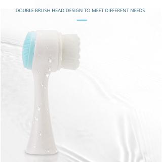 MAANGE Multi-Functional Double-Sided Silicone Facial Cleansing Brush